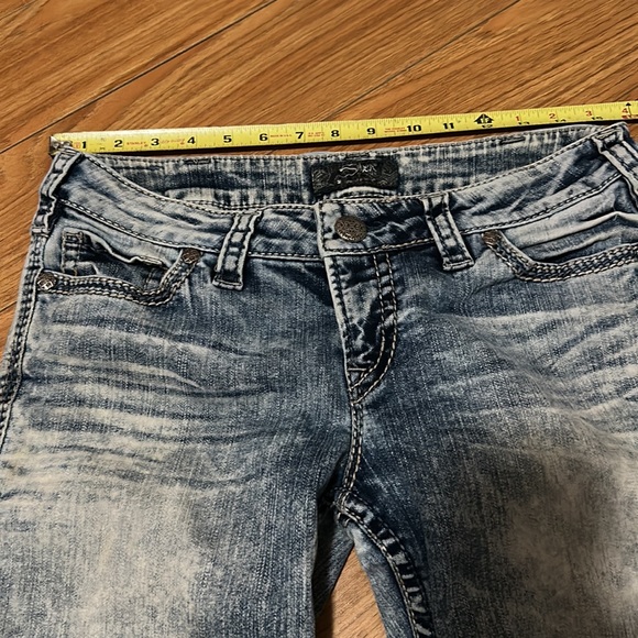 Silver Jeans Acid Wash Size 30/33 - Picture 3 of 11